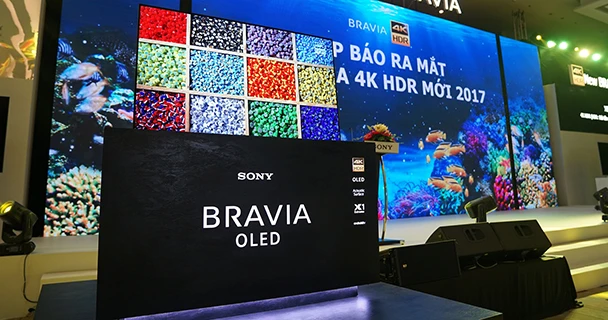 Sony ra mắt dòng TV 4K HDR mới