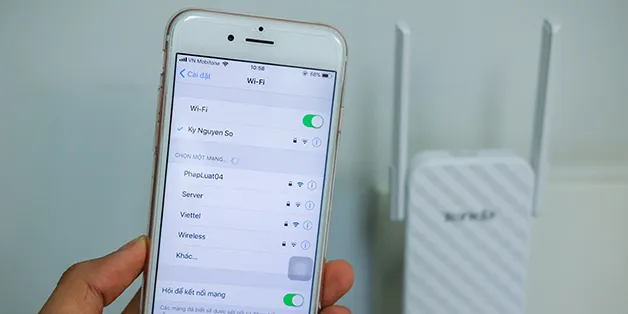 Thiết bị tăng sóng WiFi giá rẻ cho gia đình