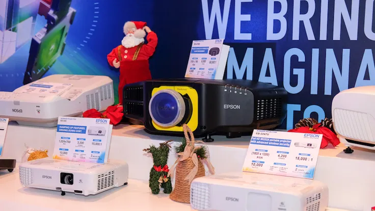 Epson ra mắt máy in và máy chiếu thông minh