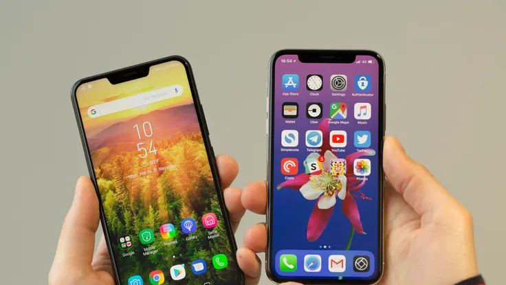 5 mẫu smartphone ăn theo thiết kế của iPhone X