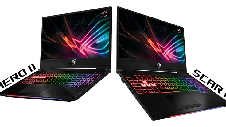Asus ra mắt 2 mẫu laptop gaming viền mỏng