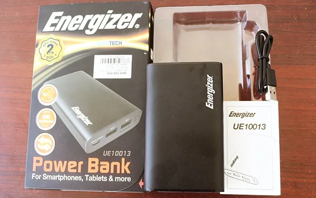 Pin sạc dự phòng Energizer 10.050 mAh giá chỉ còn 399.000 đồng