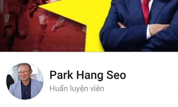 Giả mạo Facebook HLV Park Hang-seo có thể bị phạt 10-20 triệu 
