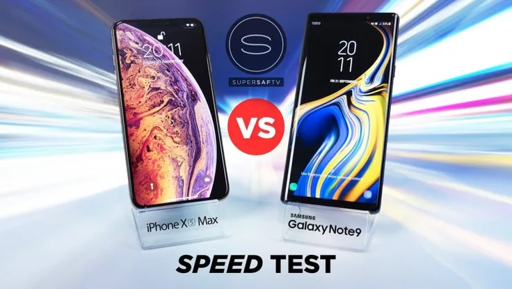 iPhone XS Max đánh bại hoàn toàn Samsung Galaxy Note 9