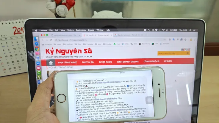 Mất tiền vì tham hàng rẻ trên Facebook