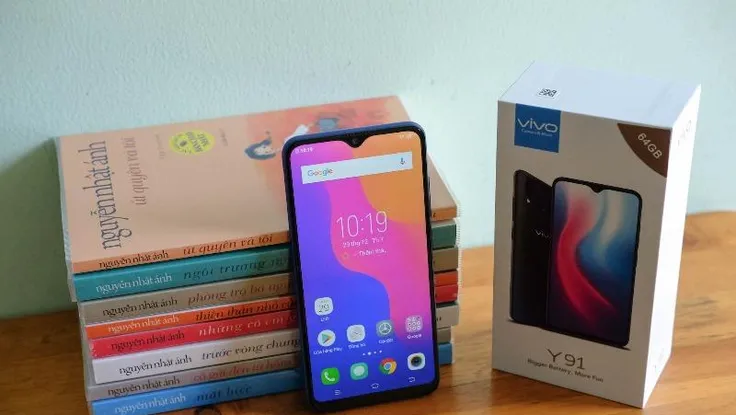 Đánh giá nhanh mẫu điện thoại giá rẻ, màn hình lớn Vivo Y91
