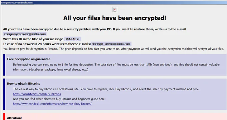 Xuất hiện mã độc tống tiền nguy hiểm tại Việt Nam 