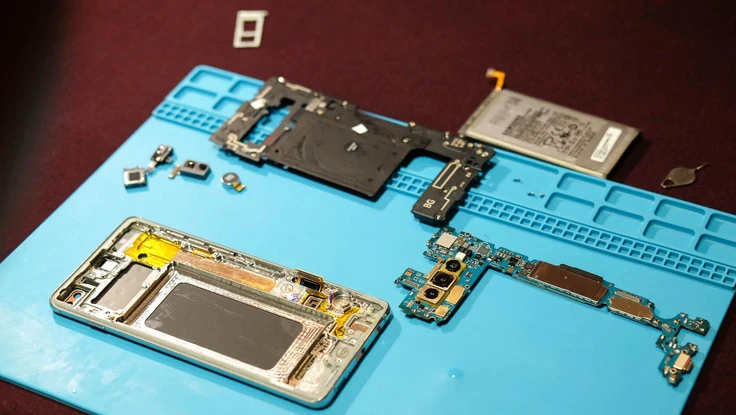 ‘Mổ bụng’ Samsung Galaxy S10 Plus đầu tiên tại Việt Nam