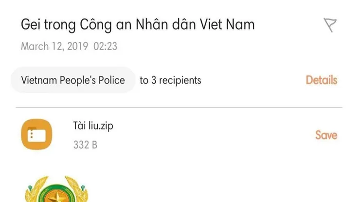 Cách phòng tránh mã độc tống tiền giả mạo cơ quan công an