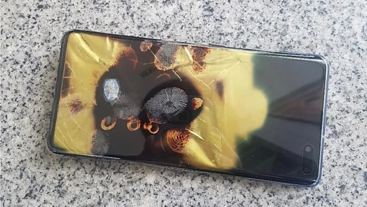 Samsung Galaxy S10 5G bất ngờ phát nổ