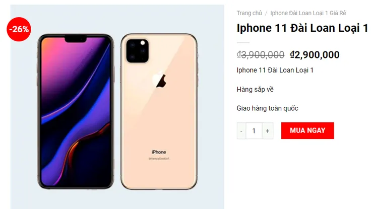 Mua iPhone giá rẻ coi chừng rước họa vào thân