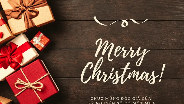 2 cách làm thiệp Giáng sinh trực tuyến trong nháy mắt 