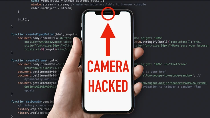 3 lỗ hổng cho phép tin tặc lén sử dụng camera iPhone