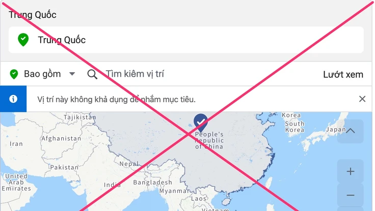 Facebook hiển thị sai lệch chủ quyền Hoàng Sa và Trường Sa 