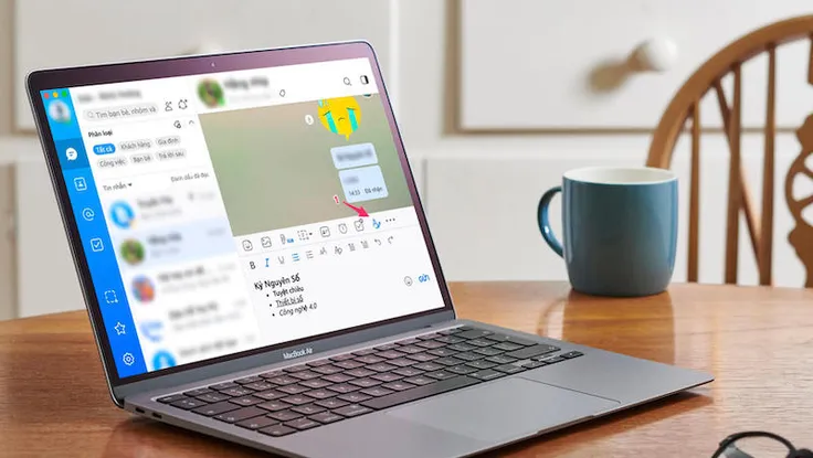 Cách thay đổi kiểu chữ và định dạng văn bản trên Zalo