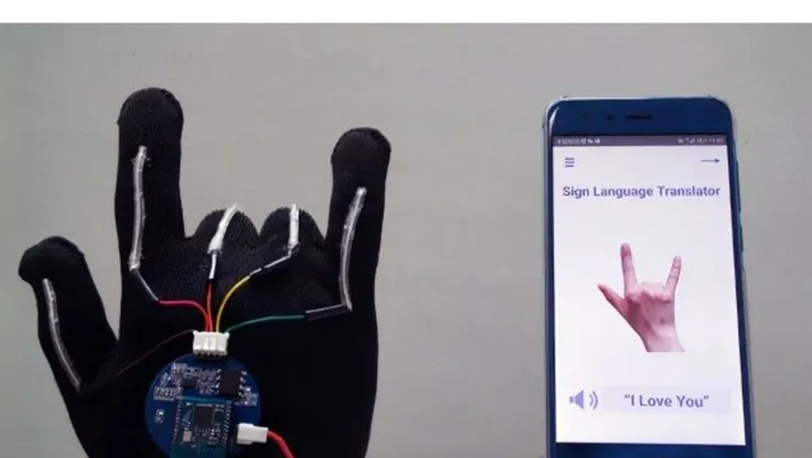 Găng tay thông minh giúp biến ngôn ngữ ký hiệu thành giọng nói