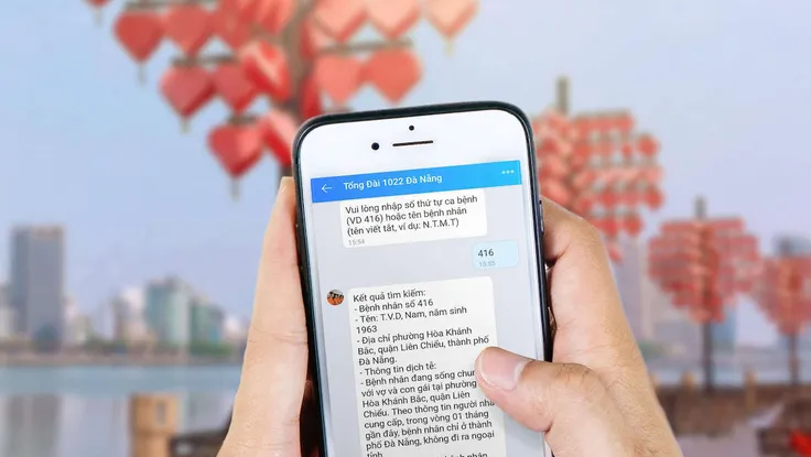 Cách tra cứu hành trình của các bệnh nhân COVID-19 bằng Zalo