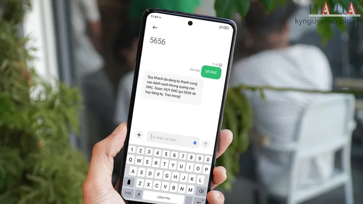 Cách đăng ký không nhận tin nhắn quảng cáo 