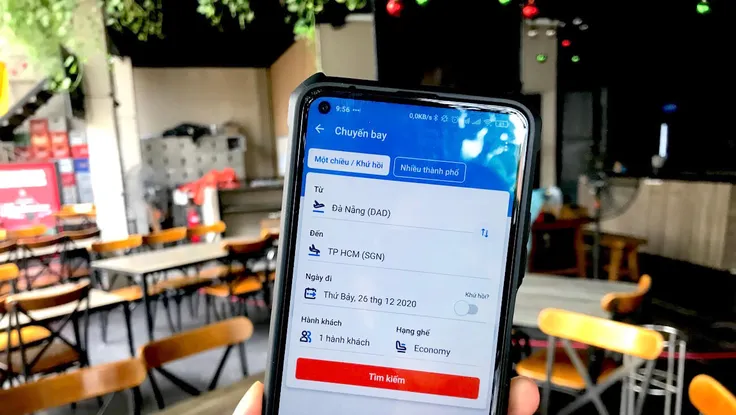 Cách đặt vé máy bay giá rẻ trên điện thoại