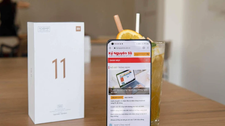 Đánh giá nhanh mẫu điện thoại cao cấp Mi 11