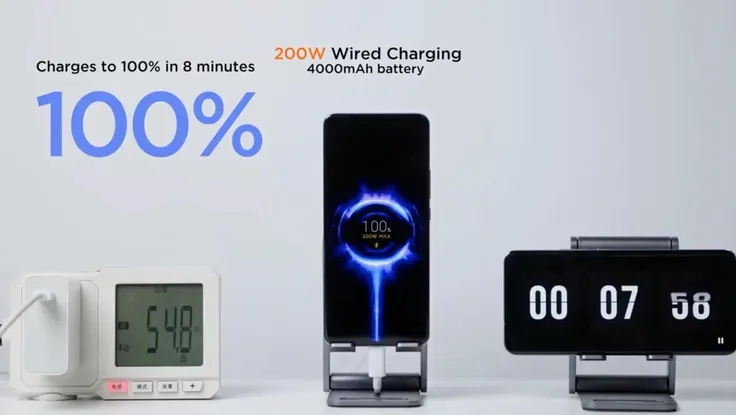 Điện thoại sẽ ra sao nếu sạc ở công suất 200 W?