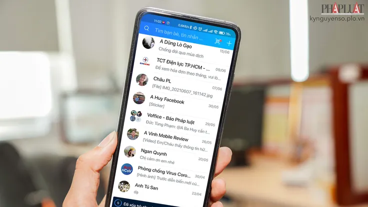 Cách khôi phục tin nhắn Zalo đã xóa trong chớp mắt