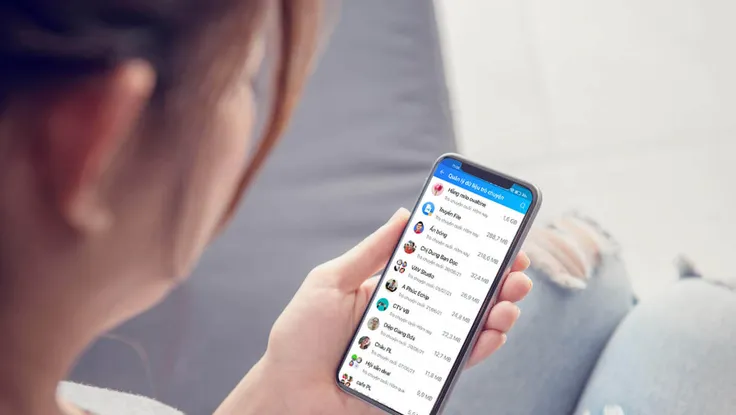 Cách xóa những cuộc trò chuyện chiếm nhiều dung lượng trên Zalo