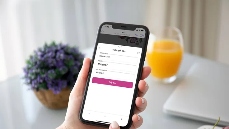 Cách chuyển tiền MoMo ngay trên ứng dụng Viber