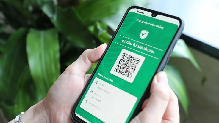 Gần 3,5 triệu người VN đã có chứng nhận tiêm chủng COVID-19 điện tử