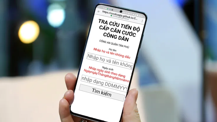 Cách tra cứu tiến độ cấp căn cước công dân bằng Zalo