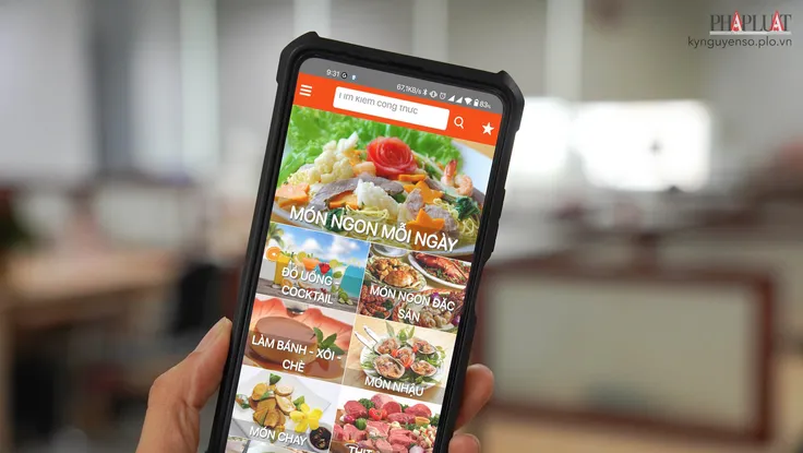 Ứng dụng cung cấp công thức chế biến 20.000 món ăn ngày Tết