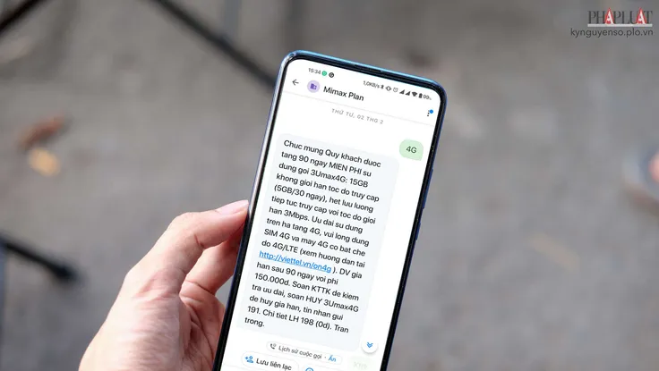 Cách đăng ký nhận ngay 15 GB data 4G miễn phí