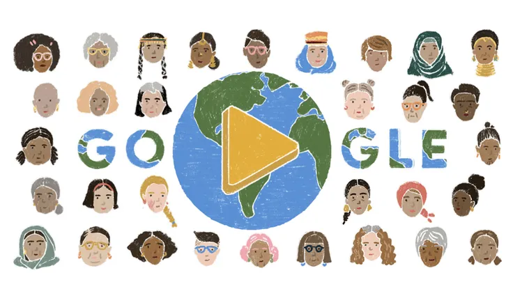 Video: Google Doodle vinh danh những người phụ nữ nhân ngày 8-3
