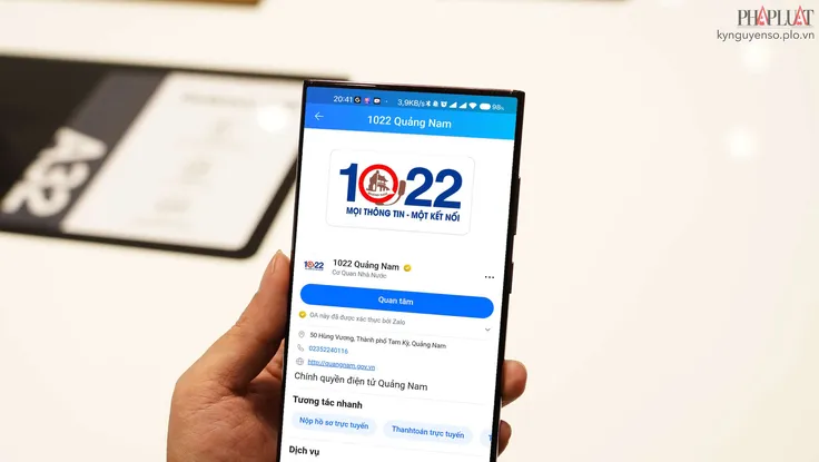 Cách kiểm tra tiến độ giải quyết thủ tục hành chính bằng Zalo