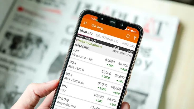 Giá vàng lao dốc, cách theo dõi giá vàng lên xuống theo thời gian thực