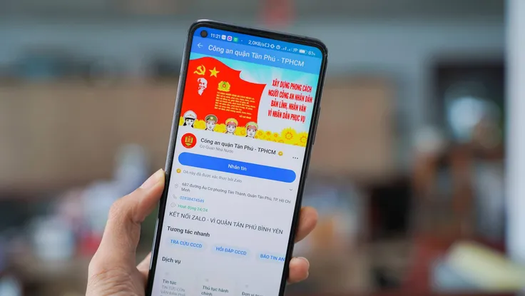 Cách đăng ký số thứ tự làm CCCD bằng Zalo