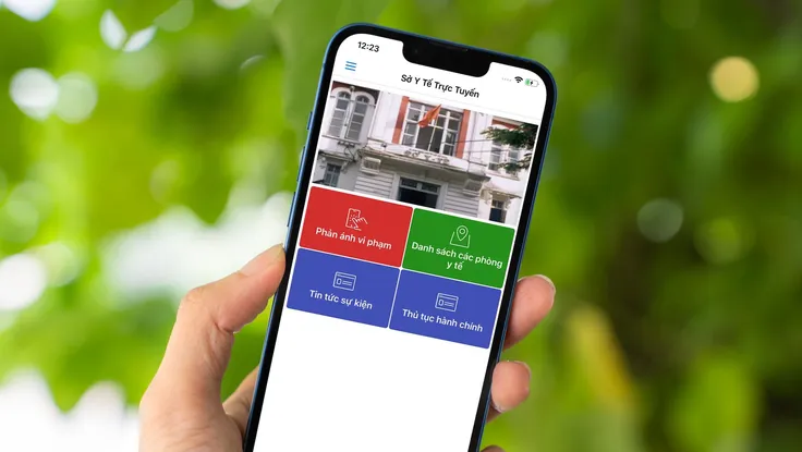 Cách báo cáo các địa điểm có lăng quăng bằng điện thoại