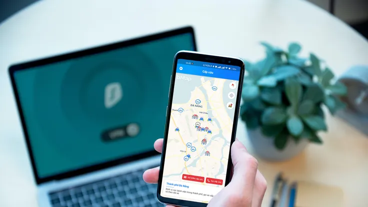 Ứng dụng giúp theo dõi đường đi của xe cấp cứu