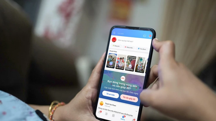 Người dân vùng bão Noru có thể tìm kiếm sự trợ giúp nhờ tính năng này
