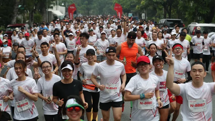 2.500 người tham gia giải chạy gây quỹ mổ tim cho trẻ em