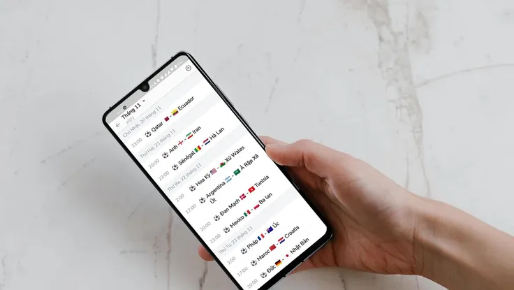 Cách thêm lịch thi đấu World Cup vào Zalo