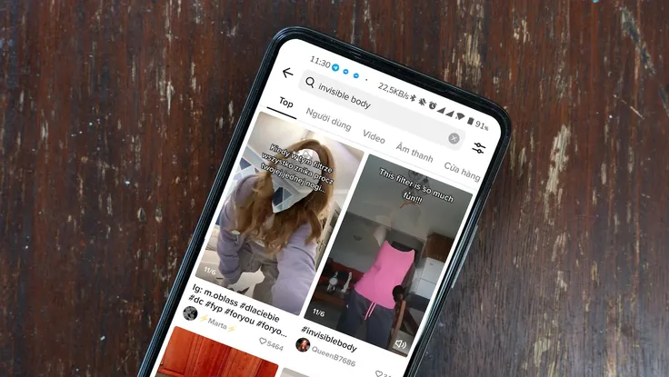 Thử thách Invisible Body trên TikTok có thể khiến bạn mất tài khoản