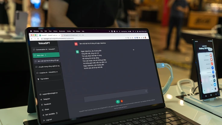 Cách sử dụng ChatGPT bằng giọng nói tiếng Việt