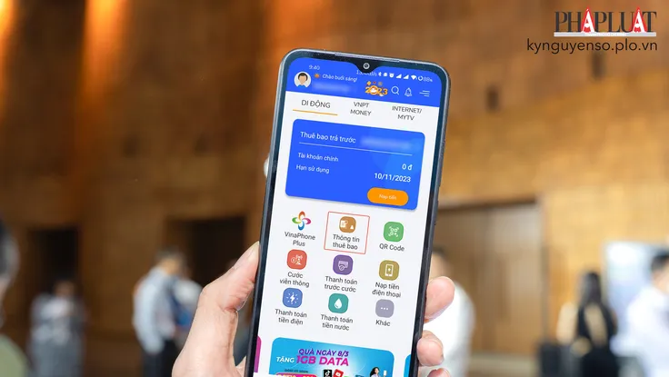 Cách đồng bộ thông tin thuê bao với CSDL quốc gia ngay tại nhà