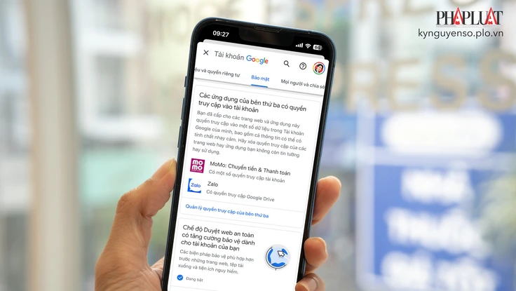 Cách ngừng chia sẻ dữ liệu Google với các ứng dụng