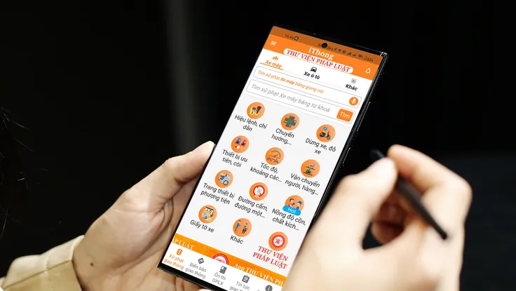 Ứng dụng tra cứu mức phạt khi vi phạm nồng độ cồn