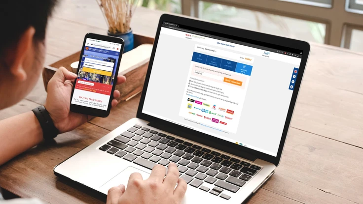 Thanh toán không tiền mặt phổ biến từ nông thôn đến thành phố