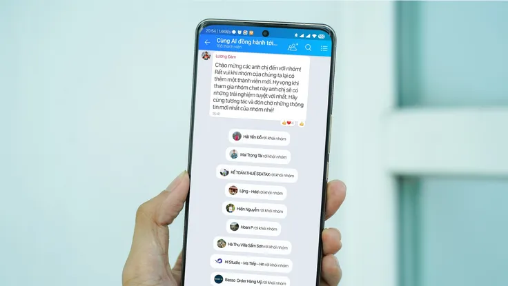 Cách rời nhóm Zalo trong im lặng