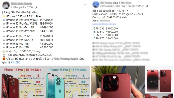 Cẩn thận mất tiền khi ‘đặt cọc’ trước iPhone mới
