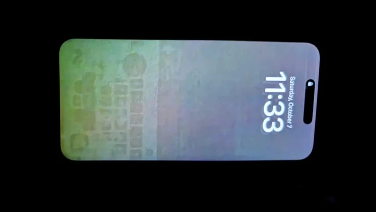 iphone 15 pro max lỗi màn hình